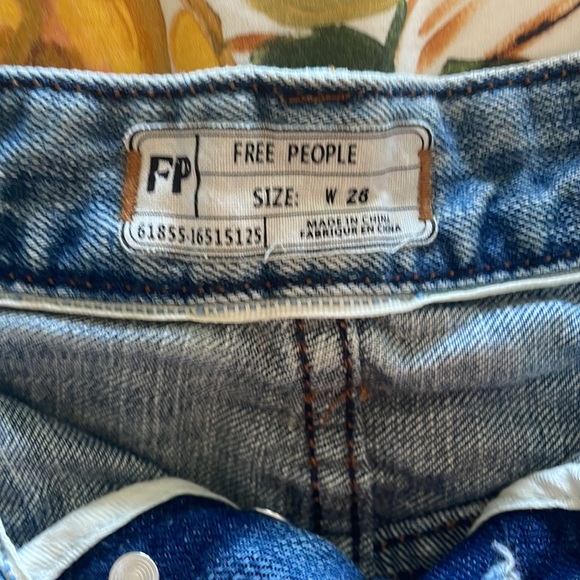 Free People Jean Shorts - Picture 2 of 4